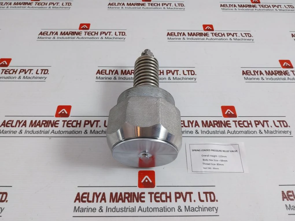 304 Spring Loaded Pressure Relief Valve - Image 3