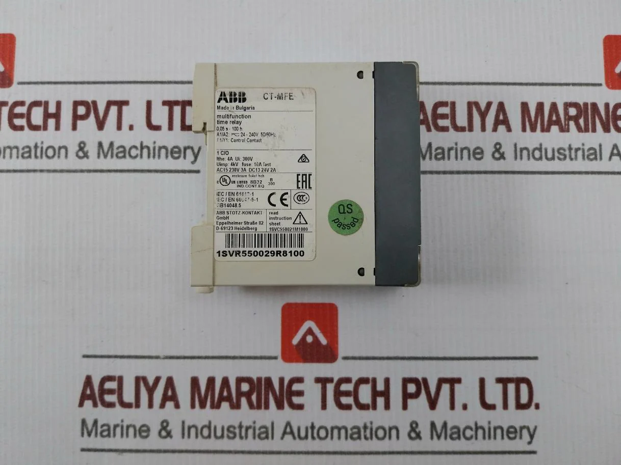 Abb 1Svr550029R8100 Ct-mfe Multifunctional Time Relay 1S To 100H - Image 4
