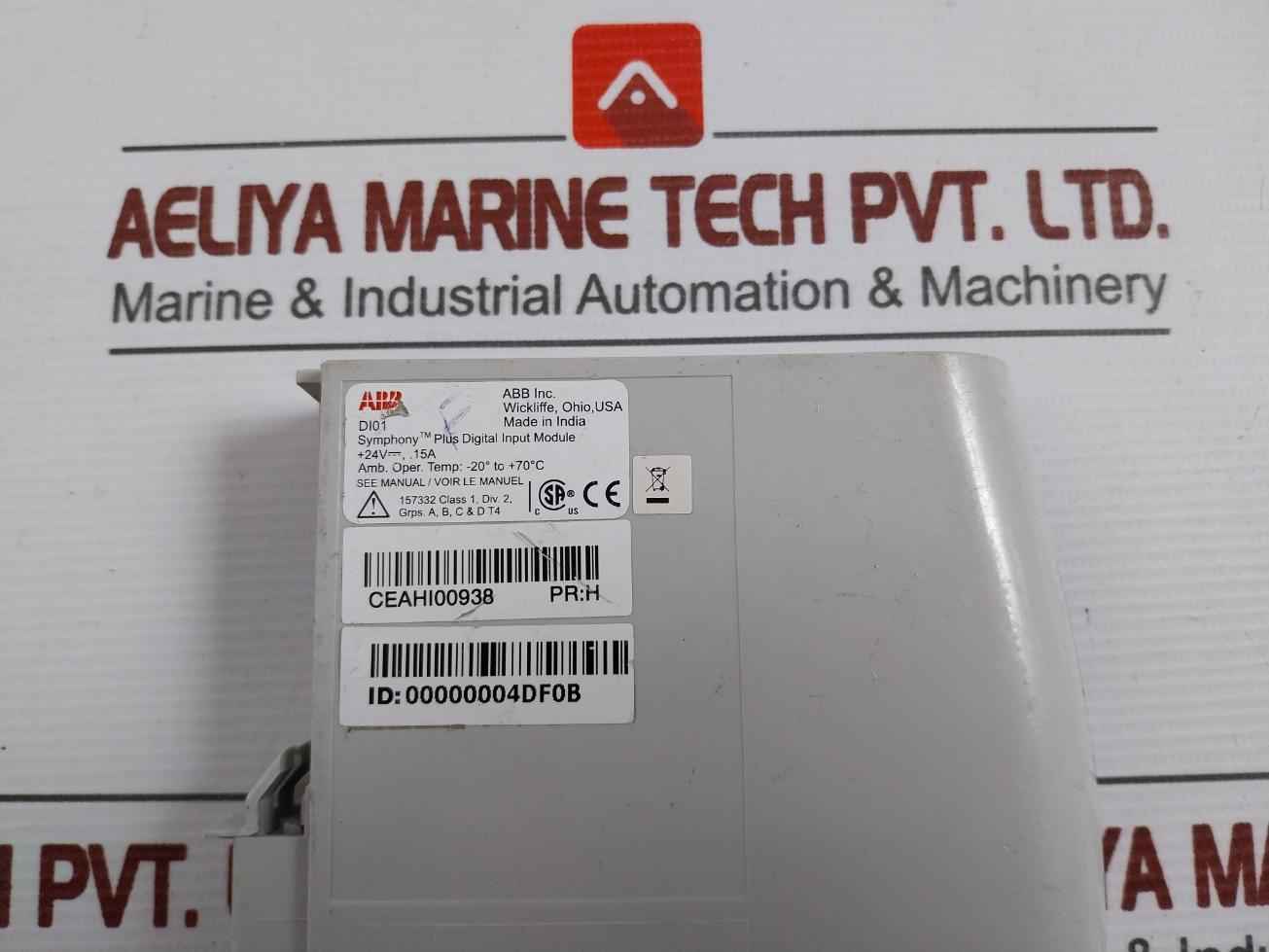 Abb Di01 Symphony Plus Digital Input Module Ceahi00938 24V Dc 0.15A - Image 7