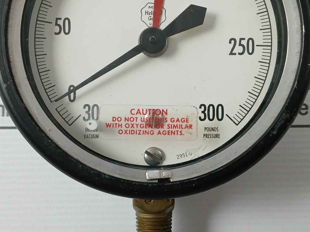 Acco Helicoid Gage 2951-0 Pressure Gauge - Image 7
