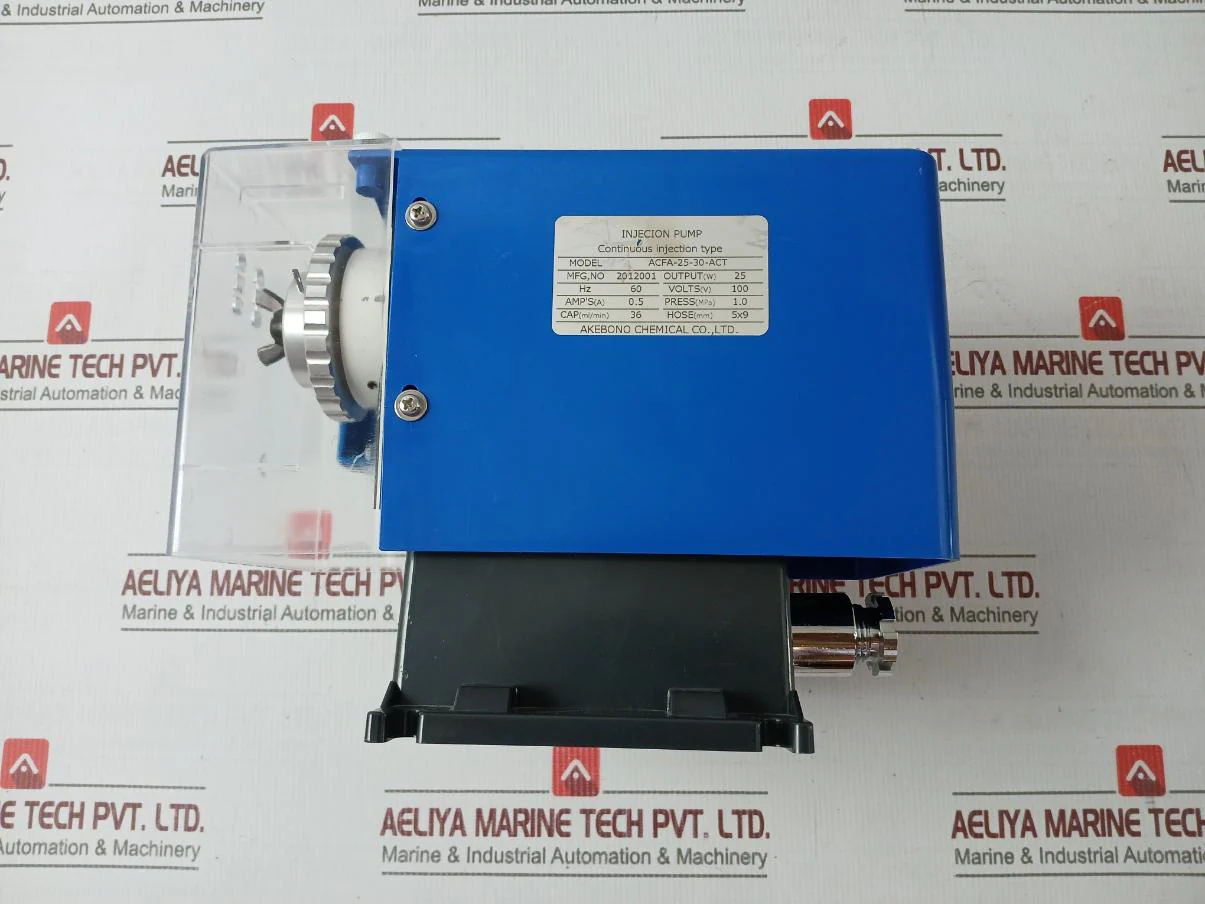 Akebono Acfa-25-30-act Continuous Injection Pump 2012001 - Image 4