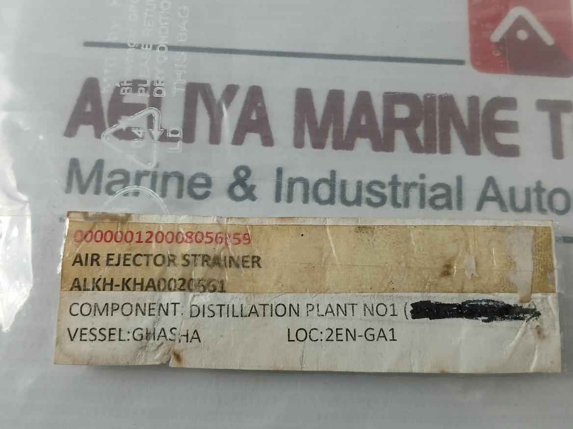 Alkh-kha0020561 Air Ejector Strainer - Image 7