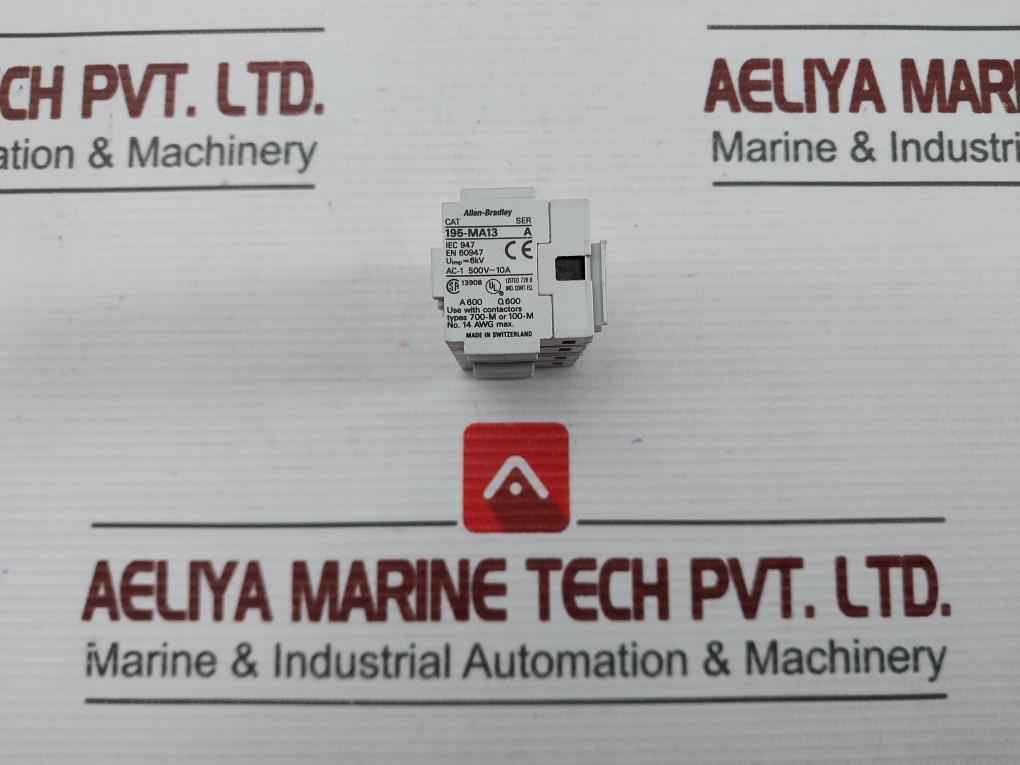 Allen-bradley 195-ma13 Auxiliary Contact Block - Image 6