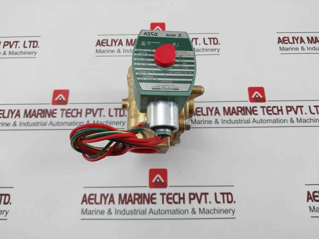 Asco 8220G410 Red-hat General Purpose Valve 238610-032-d 5-50 Psi - Image 5