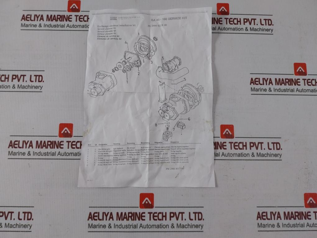 Atlas Copco 2906056300 Min Pressure Valve Kit 2906009500 - Image 7