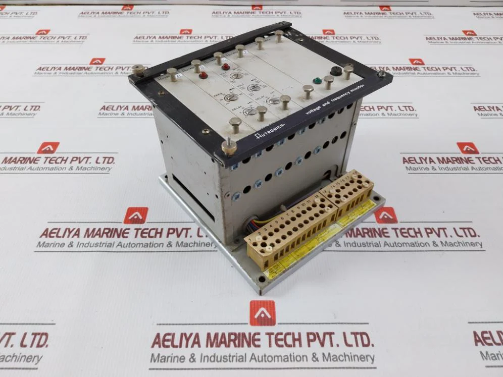 Autronica Ak-31/1 Voltage And Frequency Monitor Ake-4/1-2 - Image 3