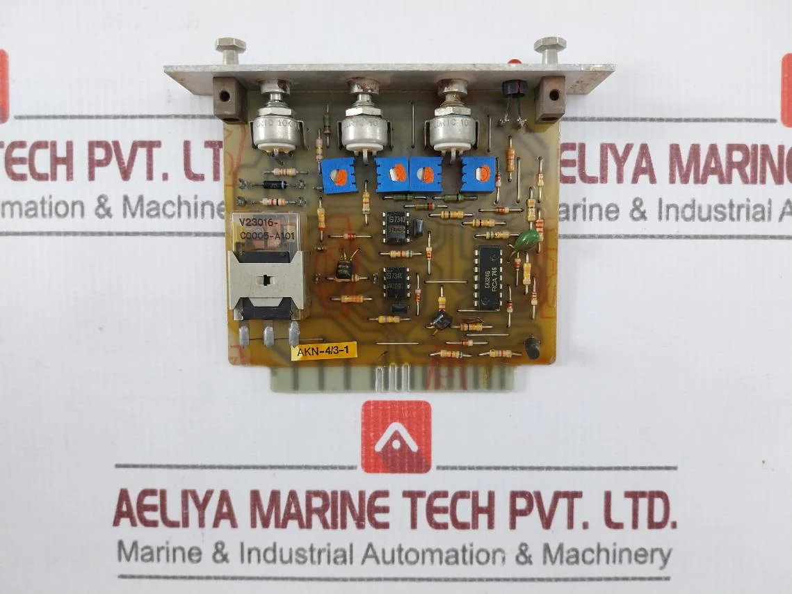 Autronica Ak-31/1 Voltage And Frequency Monitor Ake-4/1-2 - Image 5
