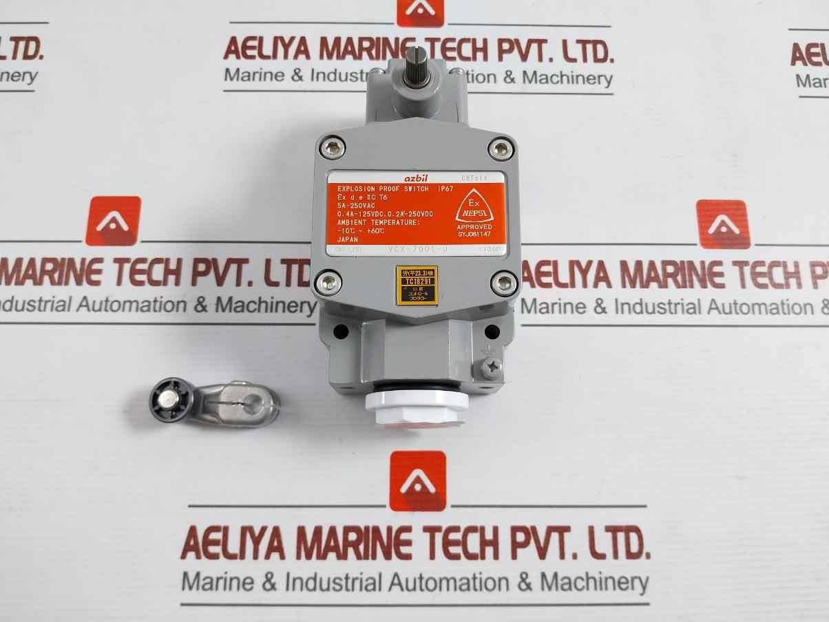 Azbil Vcx-7001-j Explosion Proof Switch Ip67 5A-250Vac - Image 2