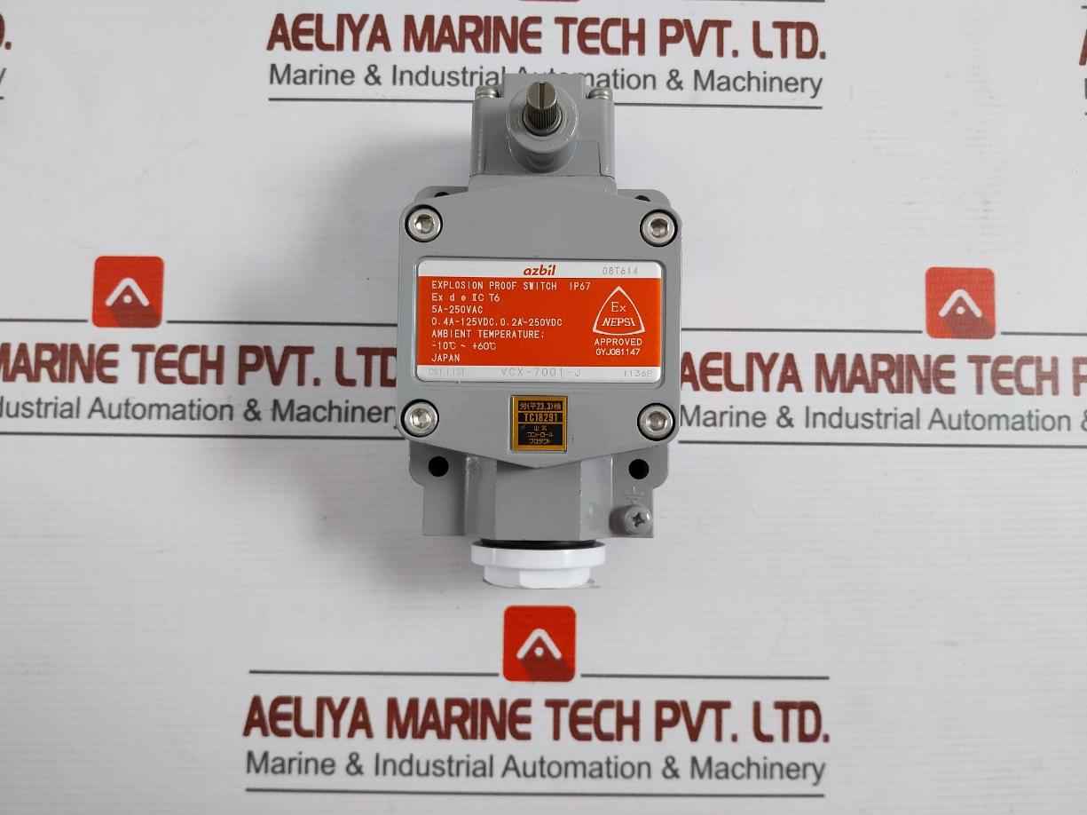 Azbil Vcx-7001-j Explosion Proof Switch Ip67 5A-250Vac - Image 4