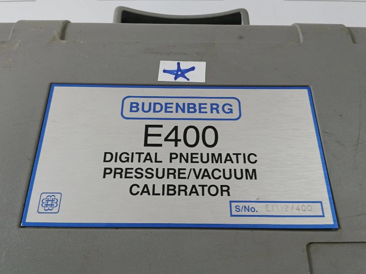 Budenberg E400 Digital Pneumatic Pressure Calibrator Kit 100 Kpa (Incomplete) - Image 4