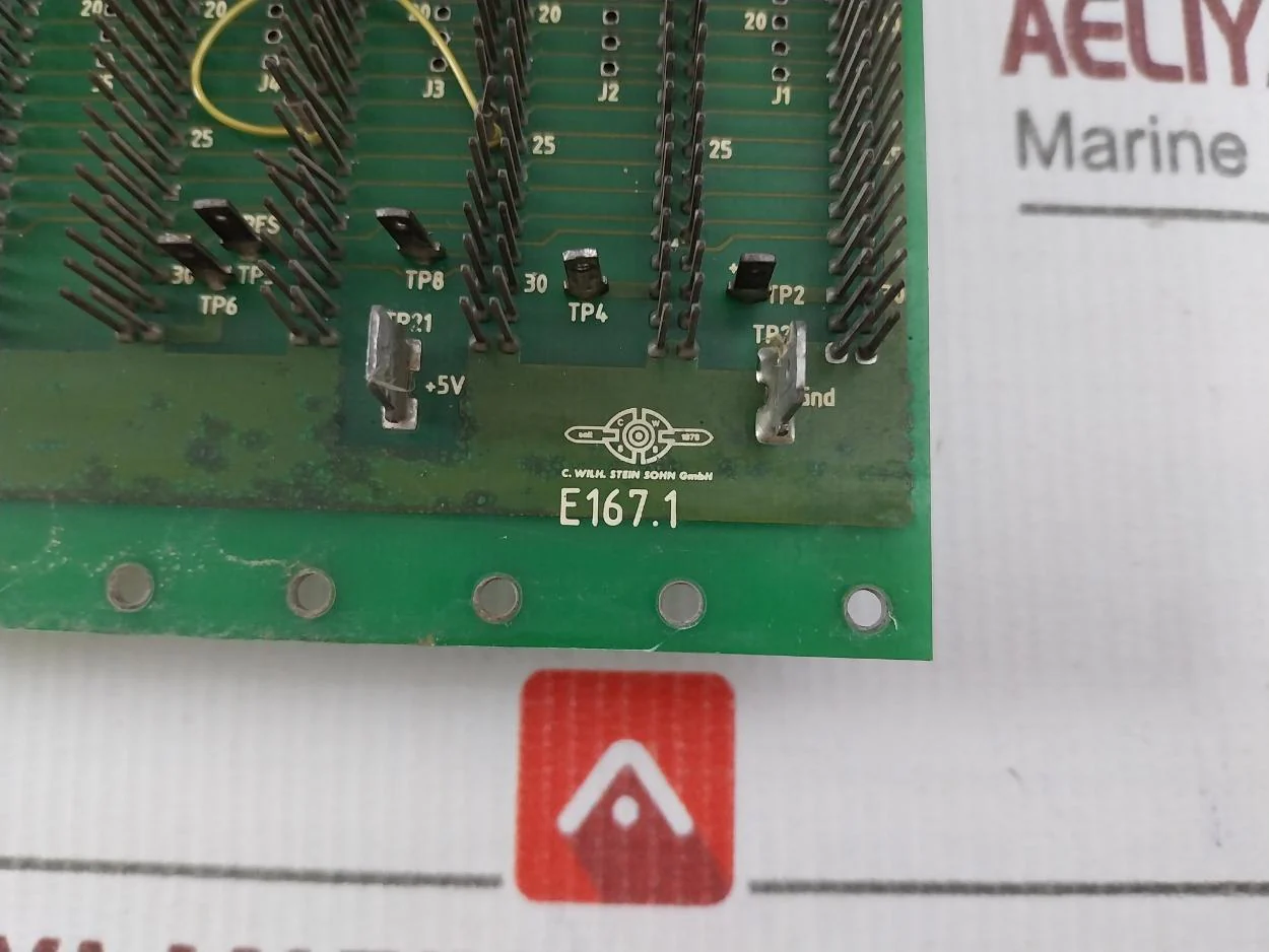 C. Wilh. Stein Sohn E167.1 A Backplane Pcb Md166-80 - Image 4