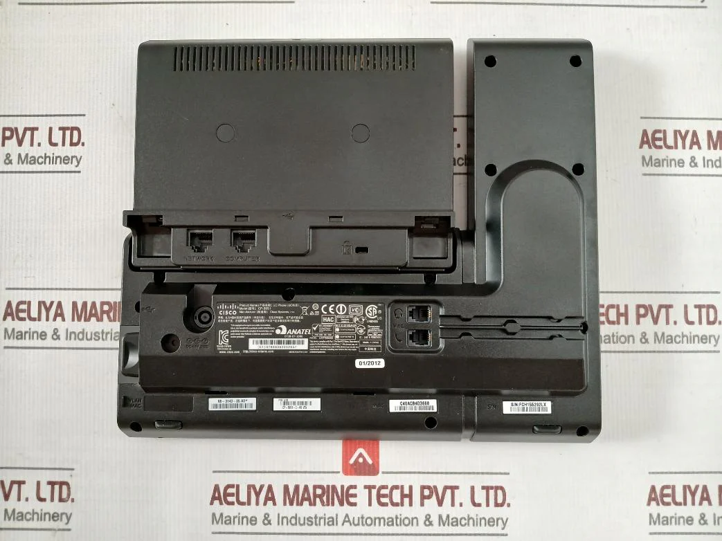 Cisco Cp-9951-c-k9 V05 Telefone Ip Phone 800-30132-05 Rev. A0 Dc48V - Image 3