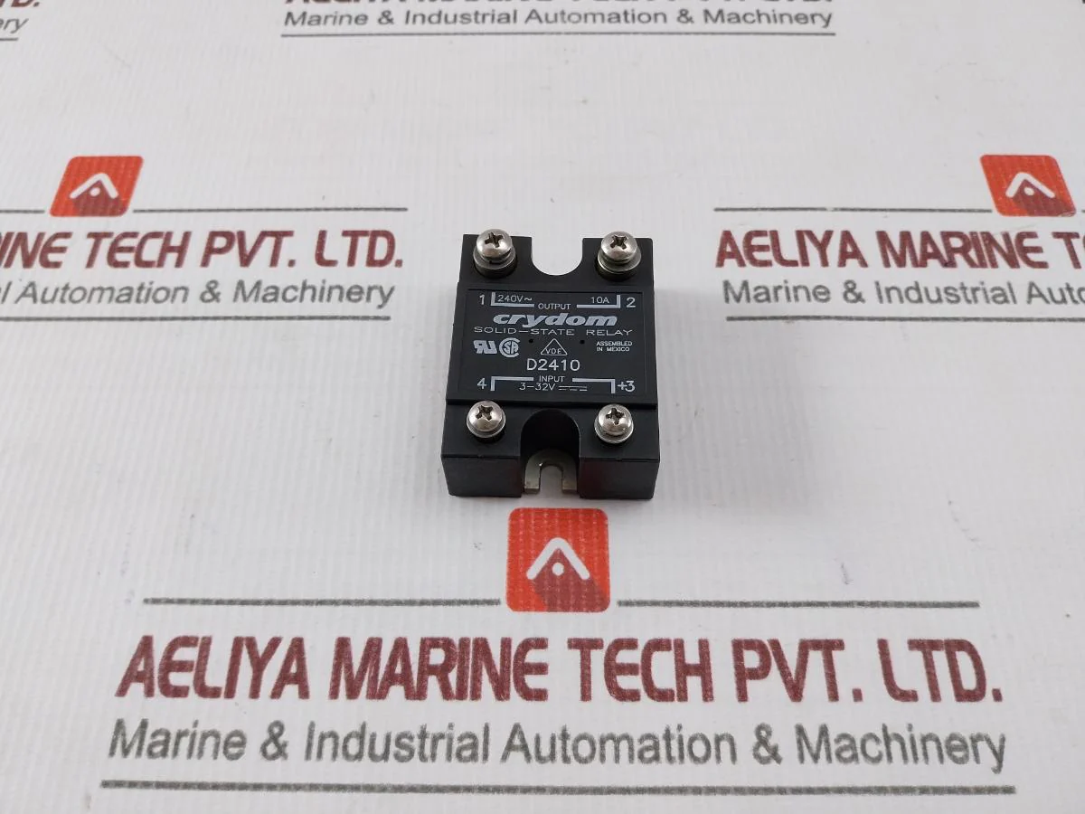 Crydom D2410 Solid-state Relay Output-240V-10A,Input-3-32V