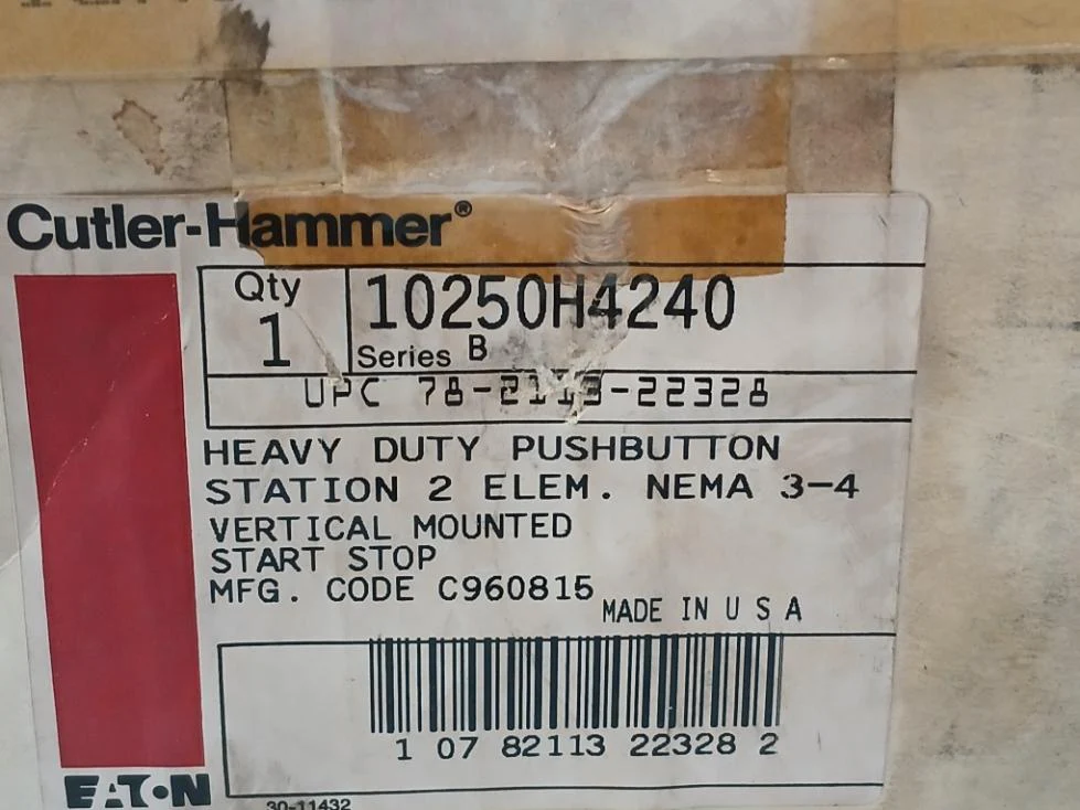 Cutler-hammer 10250H4240 Heavy Duty Pushbutton Series B - Image 4