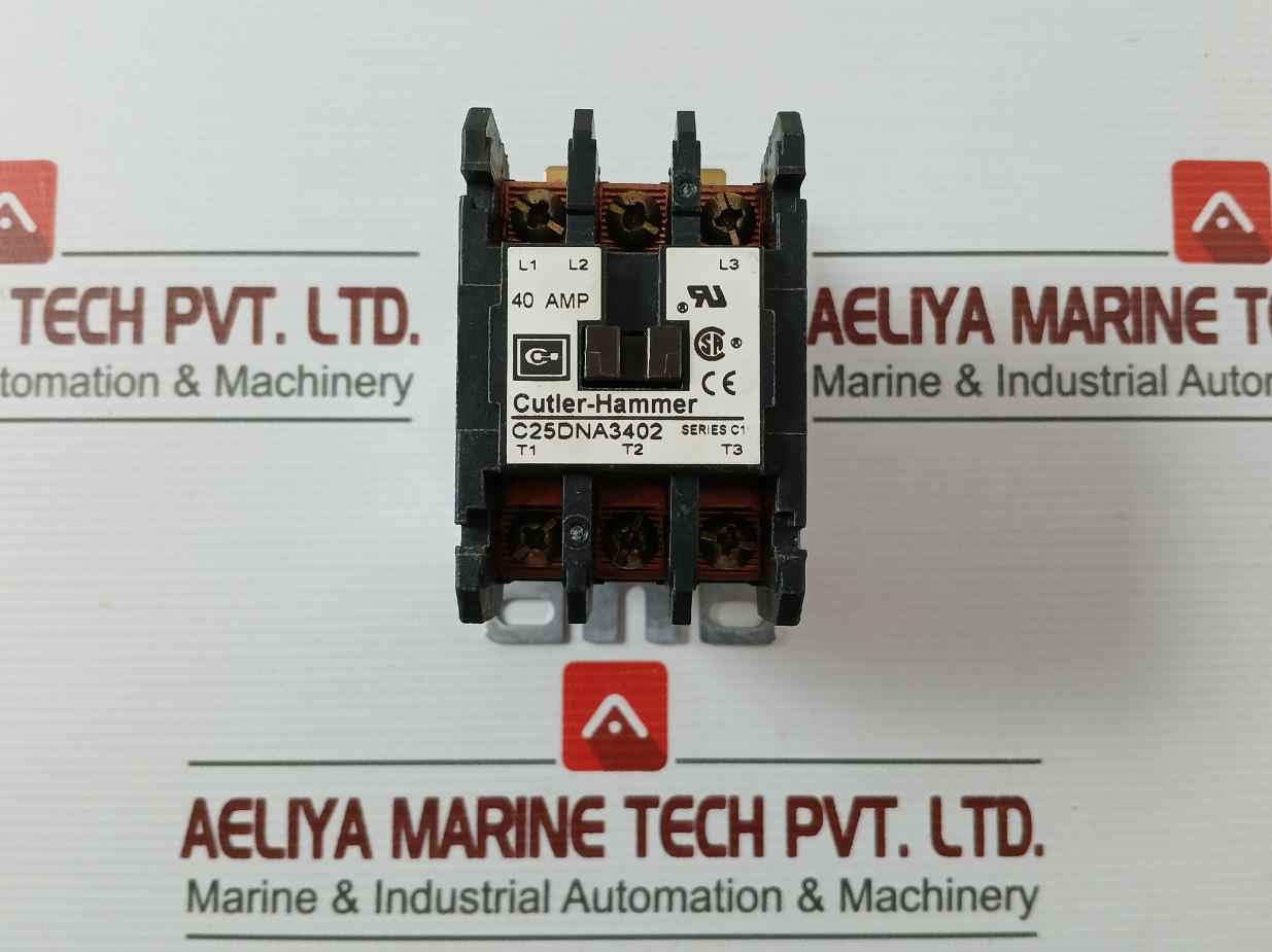 Cutler-hammer C25Dna3402 Contactor 40A - Image 2