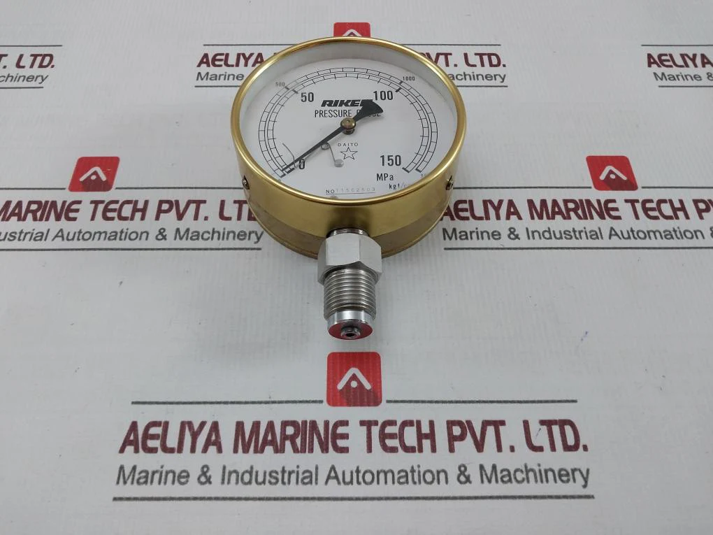 Daito 0-150 Mpa Pressure Gauge 0-1500 Kgf/Cm2 - Image 4