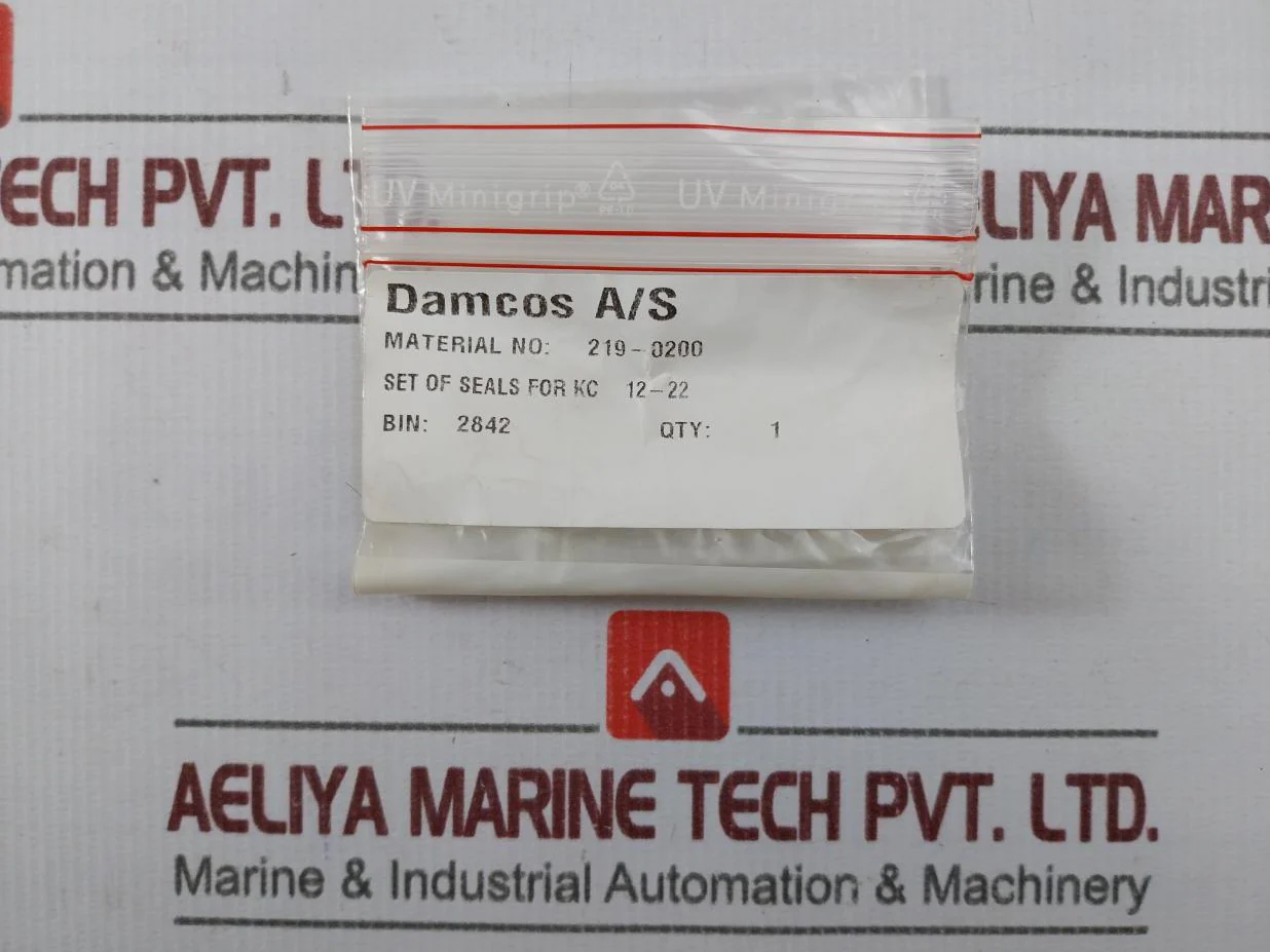 Damcos 219-0200 Actuator Seal Kit Kc 12-22 - Image 4