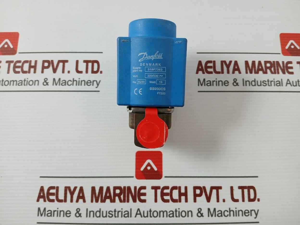 Danfoss 018F7363 Solenoid Coil 220-230V/50-60Hz - Image 2