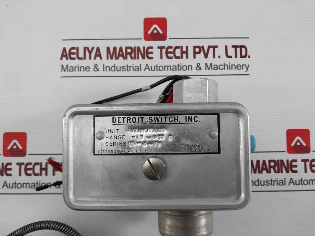 Detroit 486N01U10Abm Pressure Switch 3 Meter -10-+60 F - Image 6