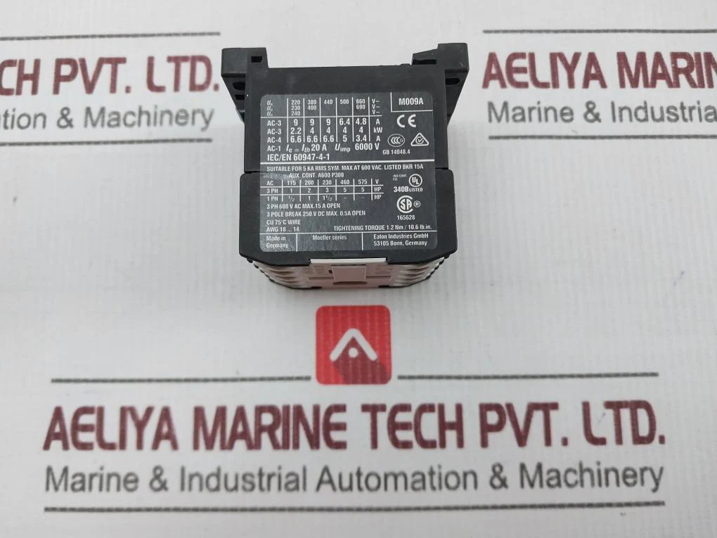 Eaton Dil Em-01-g 3 Pole Mini Contactor 20A - Image 4