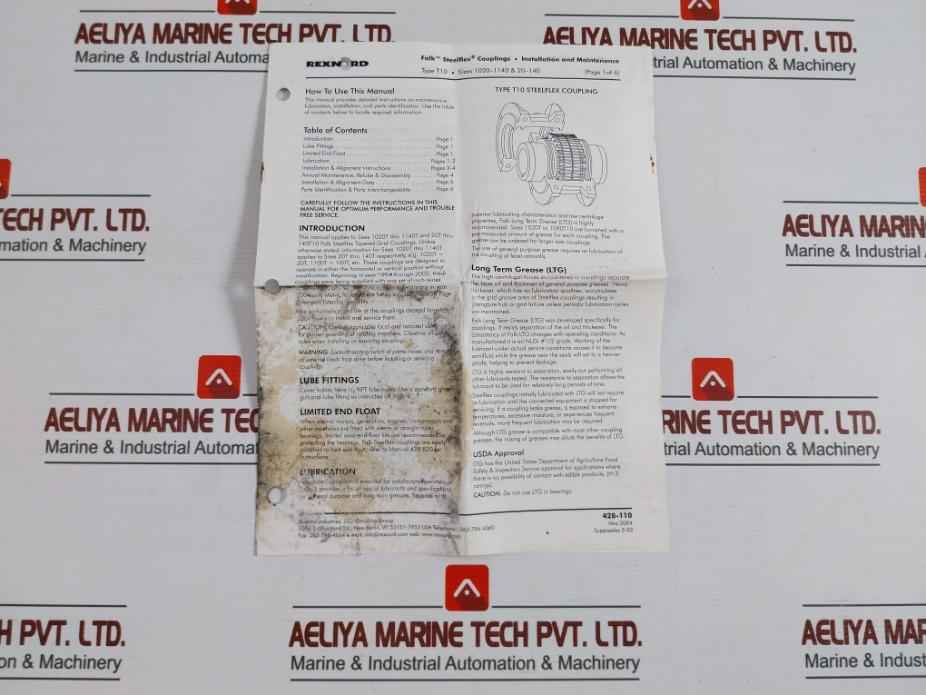 Falk 1050T10 Cover Grid Assembly Seal Kit - Image 15