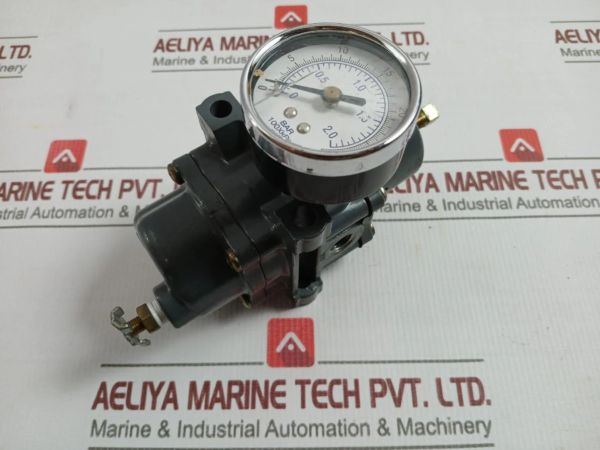 Fisher 67Cfr-224 Pressure Gauge Regulator 0-35Psi 0-2.0Bar 100Xkpa - Image 3