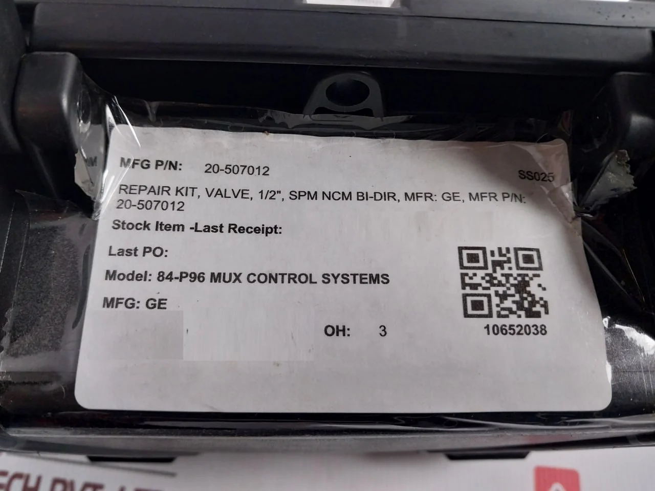 General Electric 20-507012 Repair Kit For 1/2" Spm Bi-directional Valve Rev C - Image 5