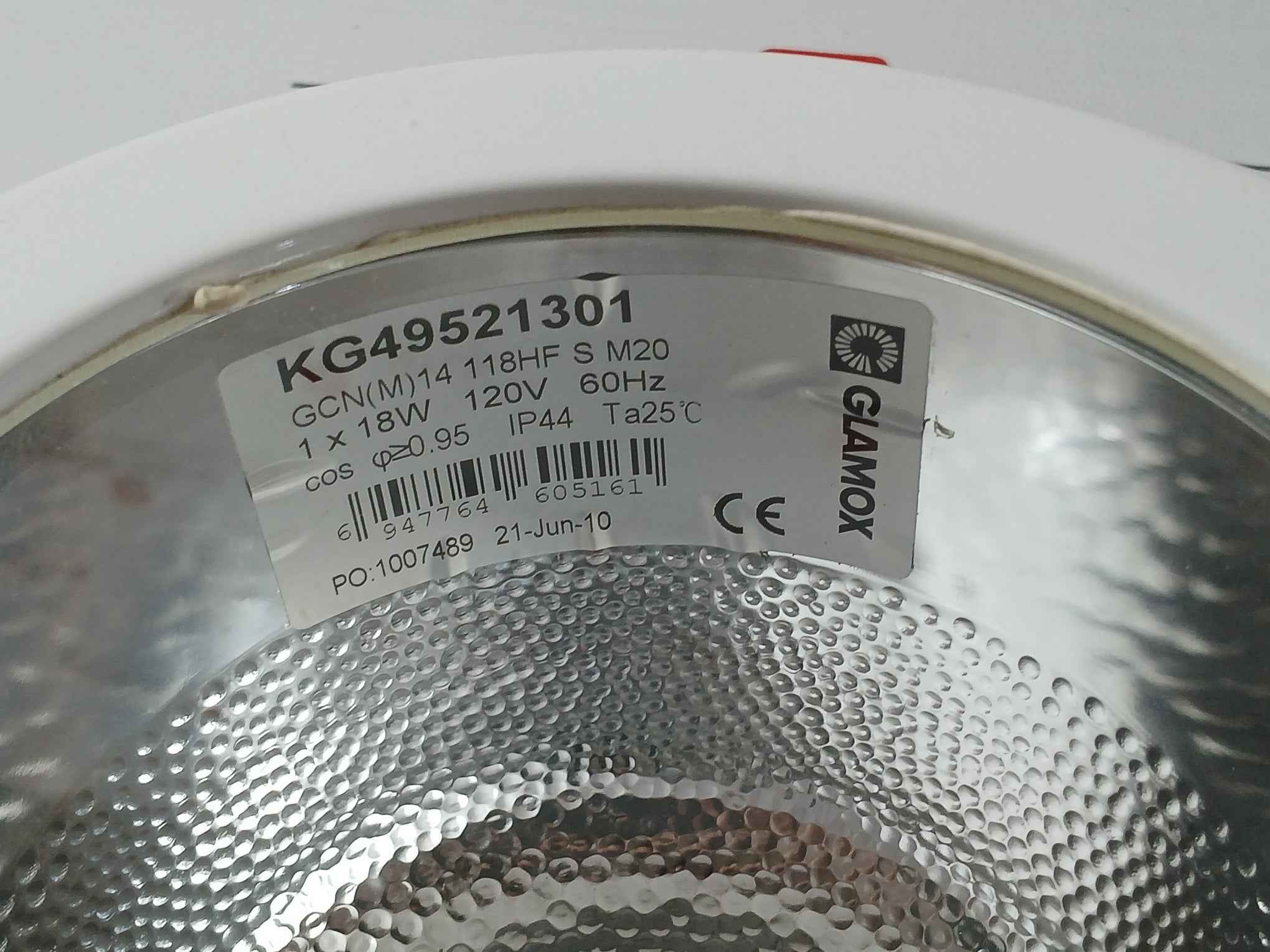 Glamox Gcn(M)14 118Hf S M20 Industrial Lighting Fixture 1 X 18W 120V 60Hz - Image 10