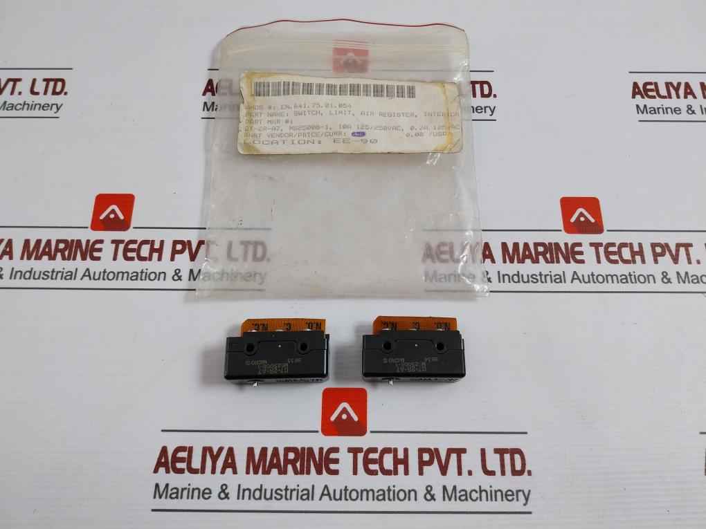 Honeywell Dt-2R-a7 Micro Switch 10A 250V