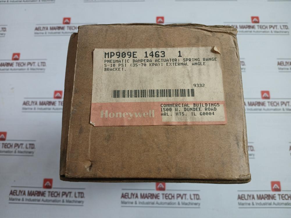 Honeywell Mp909E 1463 Pneumatic Damper Actuator 5-10 Psi - Image 5
