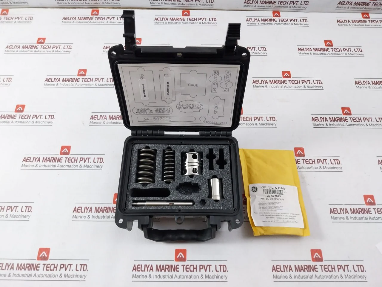 Hydril 20-507012 Repair Kit For 1/2" Spm Bi-Directional Valve 3k/5k Rev C - Image 2