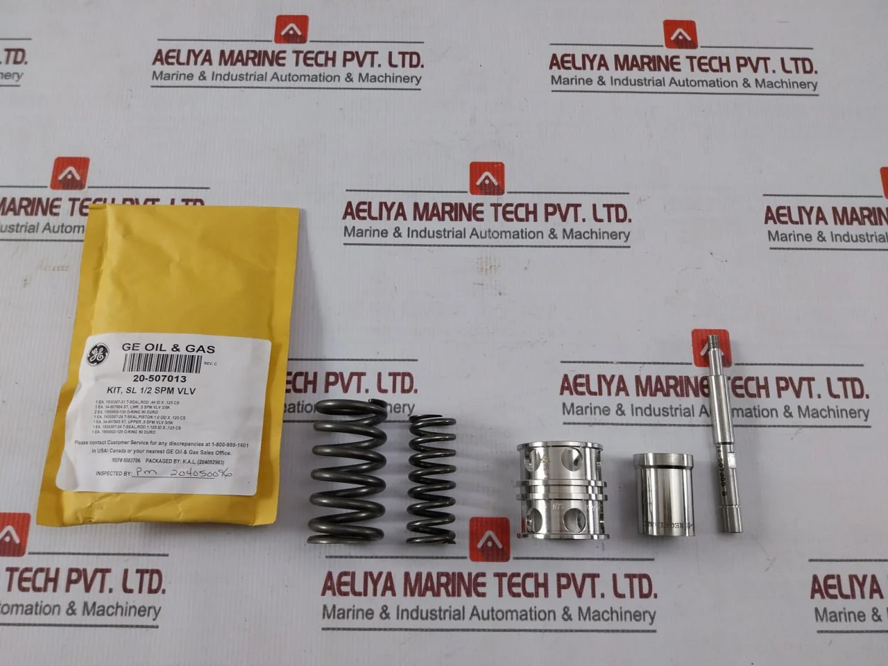 Hydril 20-507012 Repair Kit For 1/2" Spm Bi-Directional Valve 3k/5k Rev C - Image 3