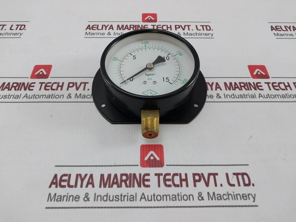 Ik Instruments 100-p-b 1303 Pressure & Temperature Gauge 0-200 Psi - Image 4