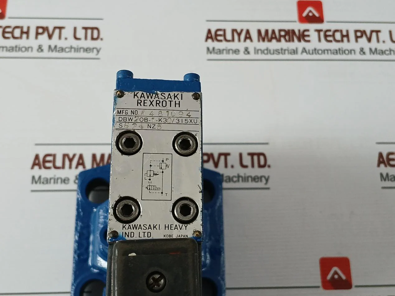 Kawasaki Zns5-1-10 Hydraulic Proportional Pressure Control Valve A481094 - Image 9