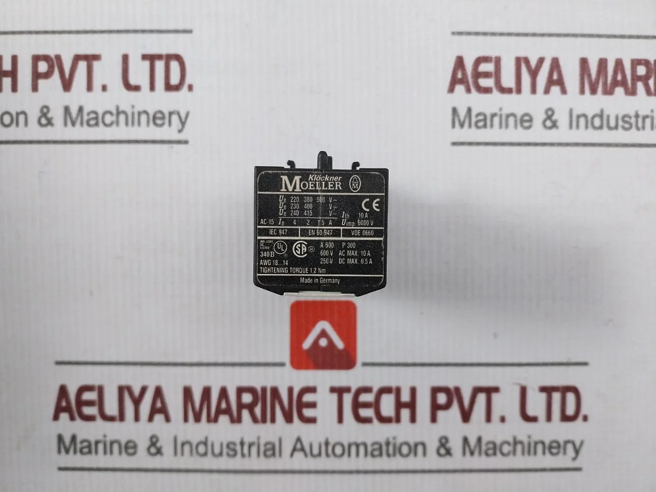 Klockner Moeller 22 Dile Auxiliary Contact Module 10A/1.2 Nm - Image 5