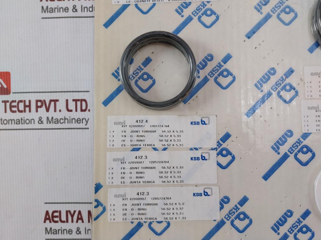 Ksb 42099987 Shaft Sealing Kit Danais O-ring 62,87 X 5,33 - Image 4