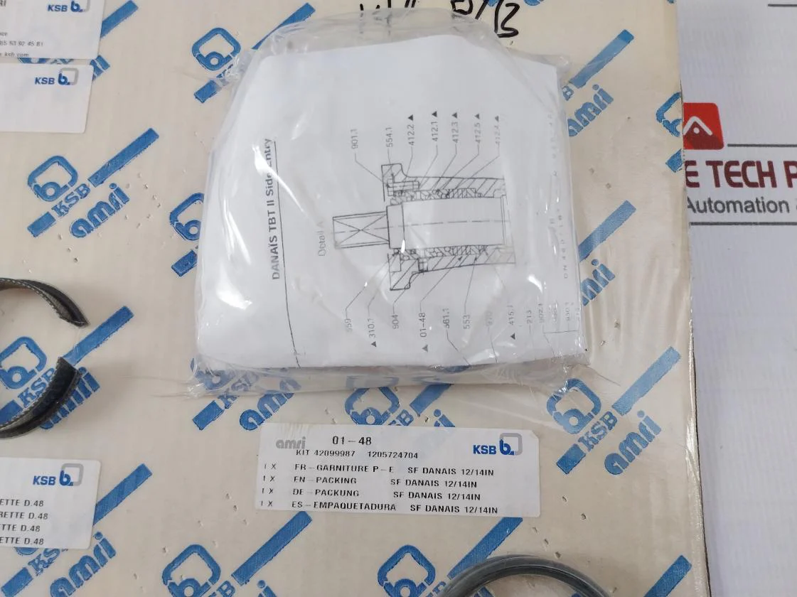 Ksb 42099987 Shaft Sealing Kit Danais O-ring 62,87 X 5,33. - Image 5