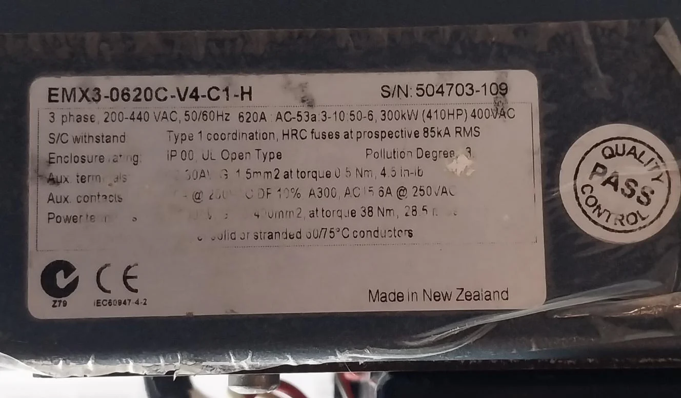 Larsen & Toubro Emx3-0620C-v4-c1-h Soft Starter Emx3-0620C-b 3Ph 50/60Hz - Image 5