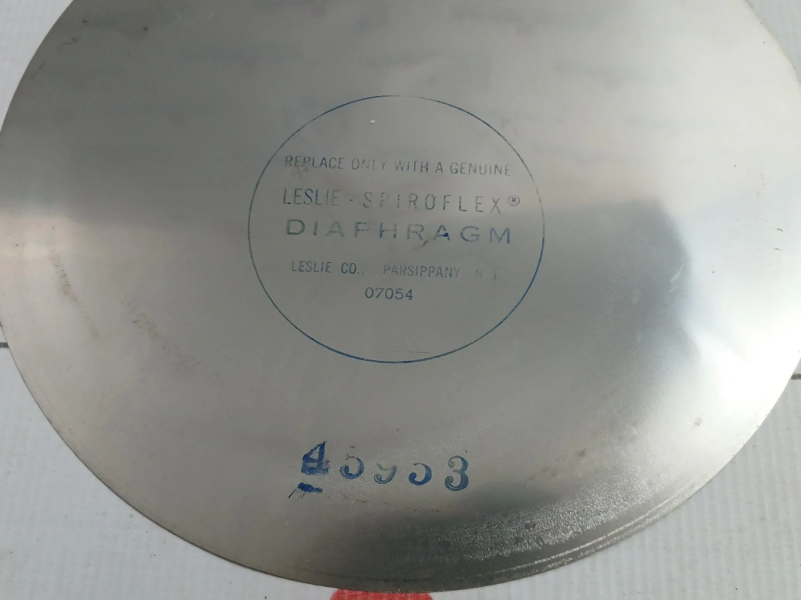 Leslie Spiroflex 55063 Diaphragm - Image 3