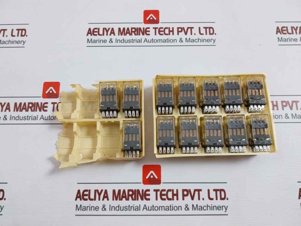 Lot Of 13X Omron My4 Miniature Power Relay 24Vdc - Image 3