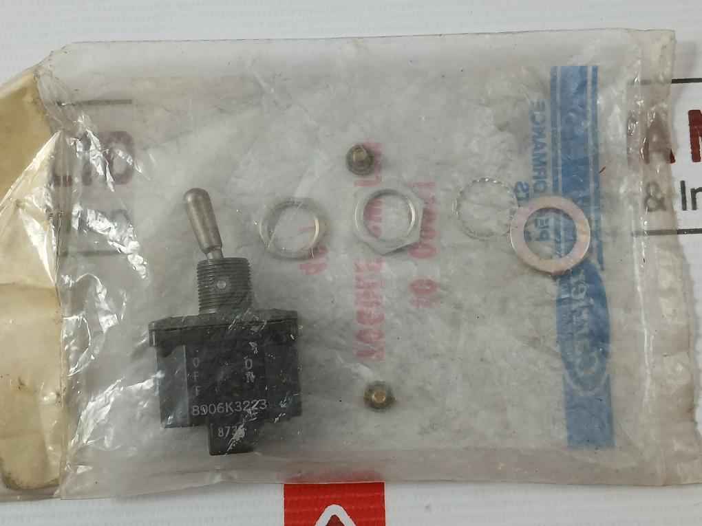 Lot Of 2X Carrier Transicold 8906K3223 Toggle Switch - Image 6