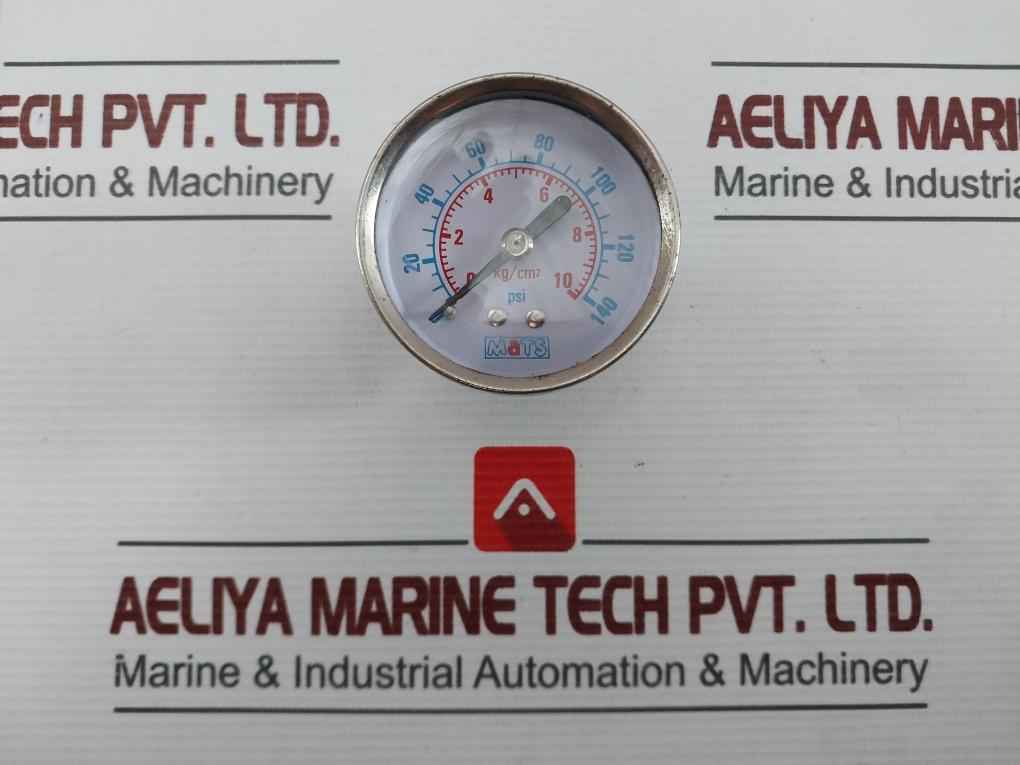 Mats Pressure Gauge 0-140 Psi/0-10 Kg/Cm2 - Image 2