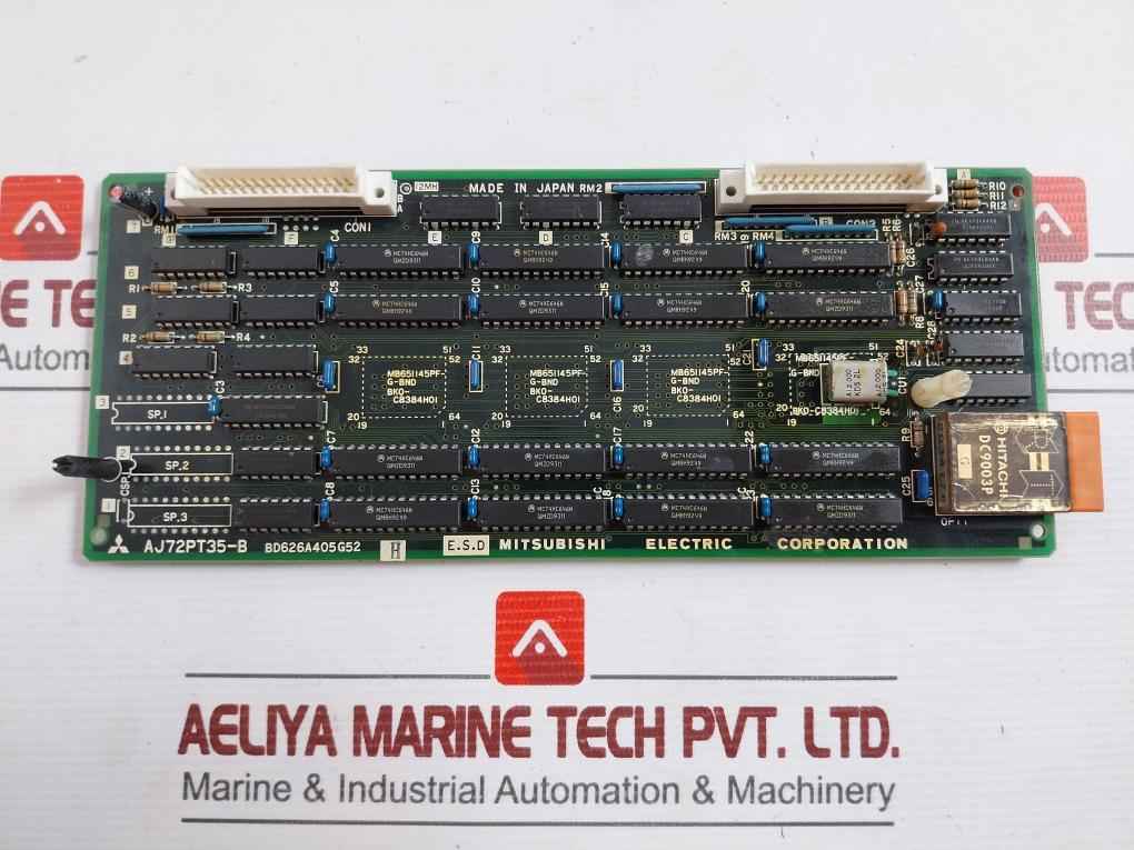 Mitsubishi Electric Aj72Pt35-b Printed Circuit Board Bd626A405G52 - Image 2
