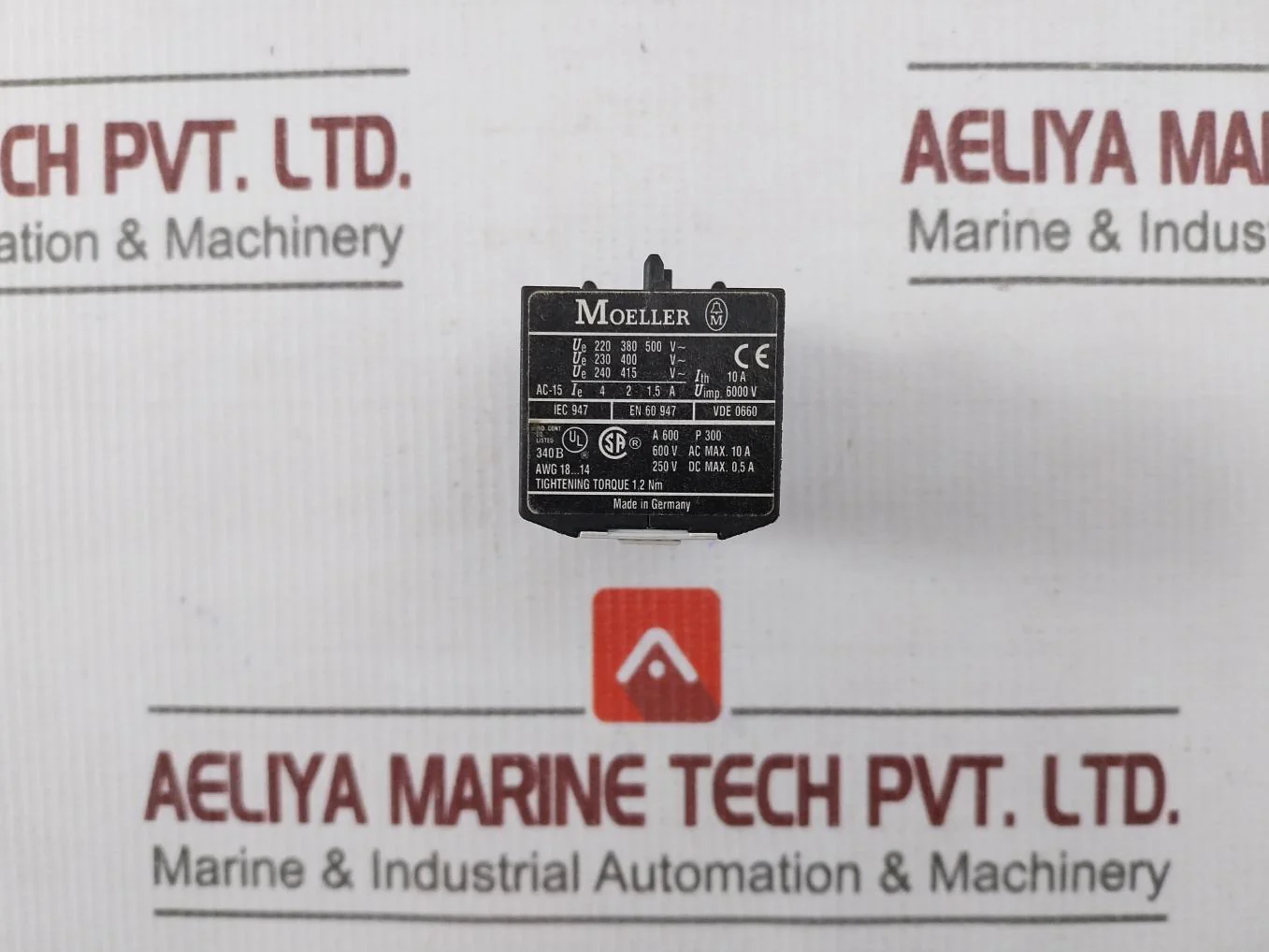 Moeller 02 Dile Auxiliary Contact Module 10A - Image 5