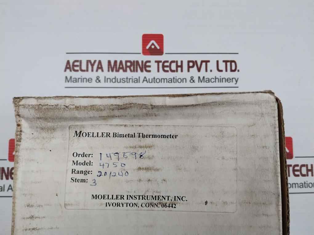 Moeller 4750 Reading Thermometer 20/240 F - Image 12