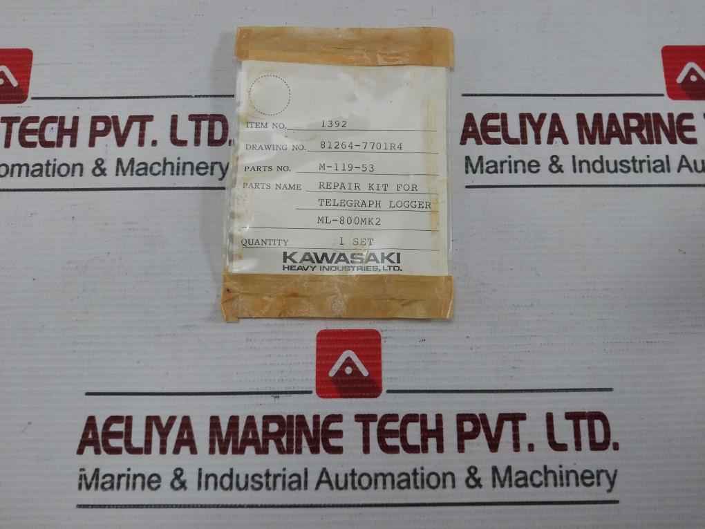 Nabco Ml-800Mk2 Repair Kit For Telegraph Logger Set Rev: A M-119-53 - Image 12