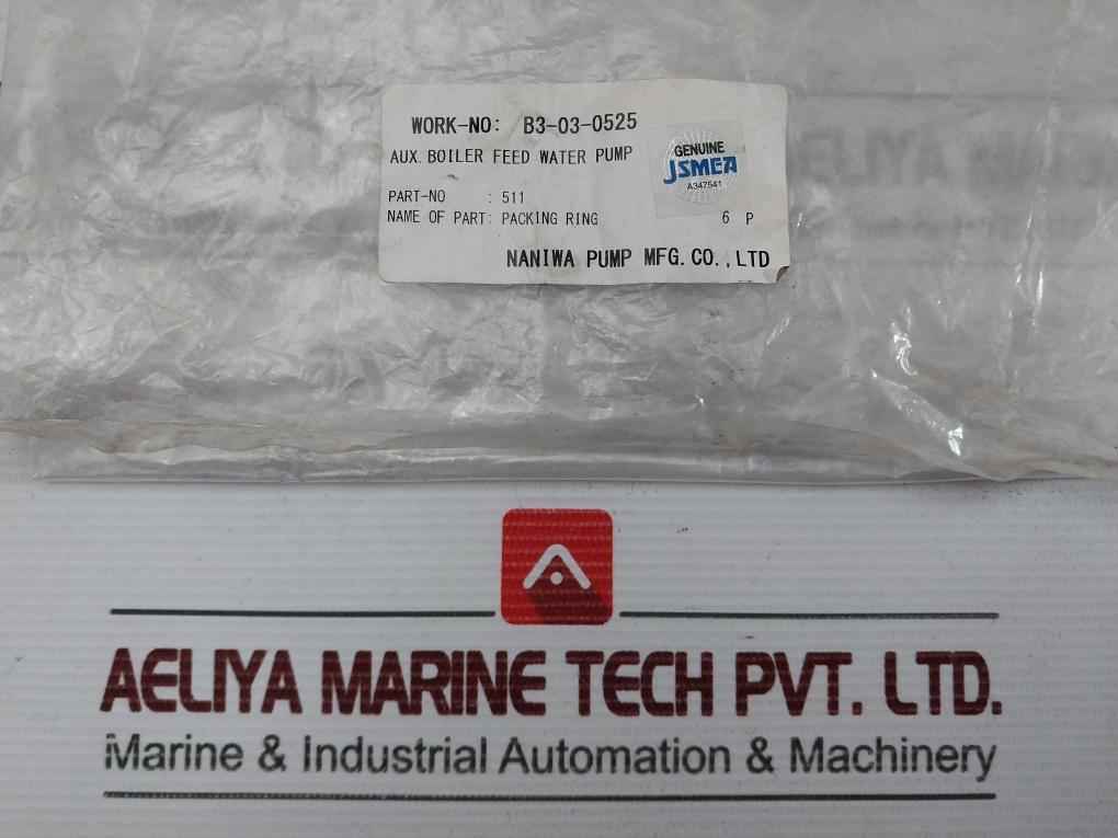 Naniwa Pump 511 Packing Ring (1Box = 6Pcs) - Image 8