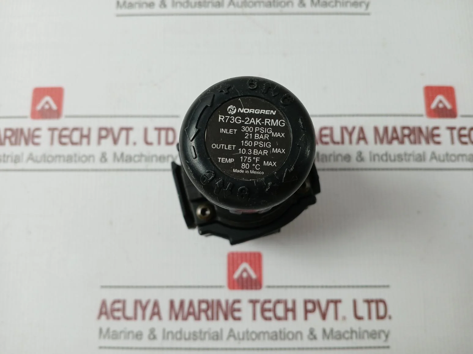Norgren R73G-2Ak-rmg Air Pressure Regulator 300 Psig 21 Bar Max 118269 - Image 3