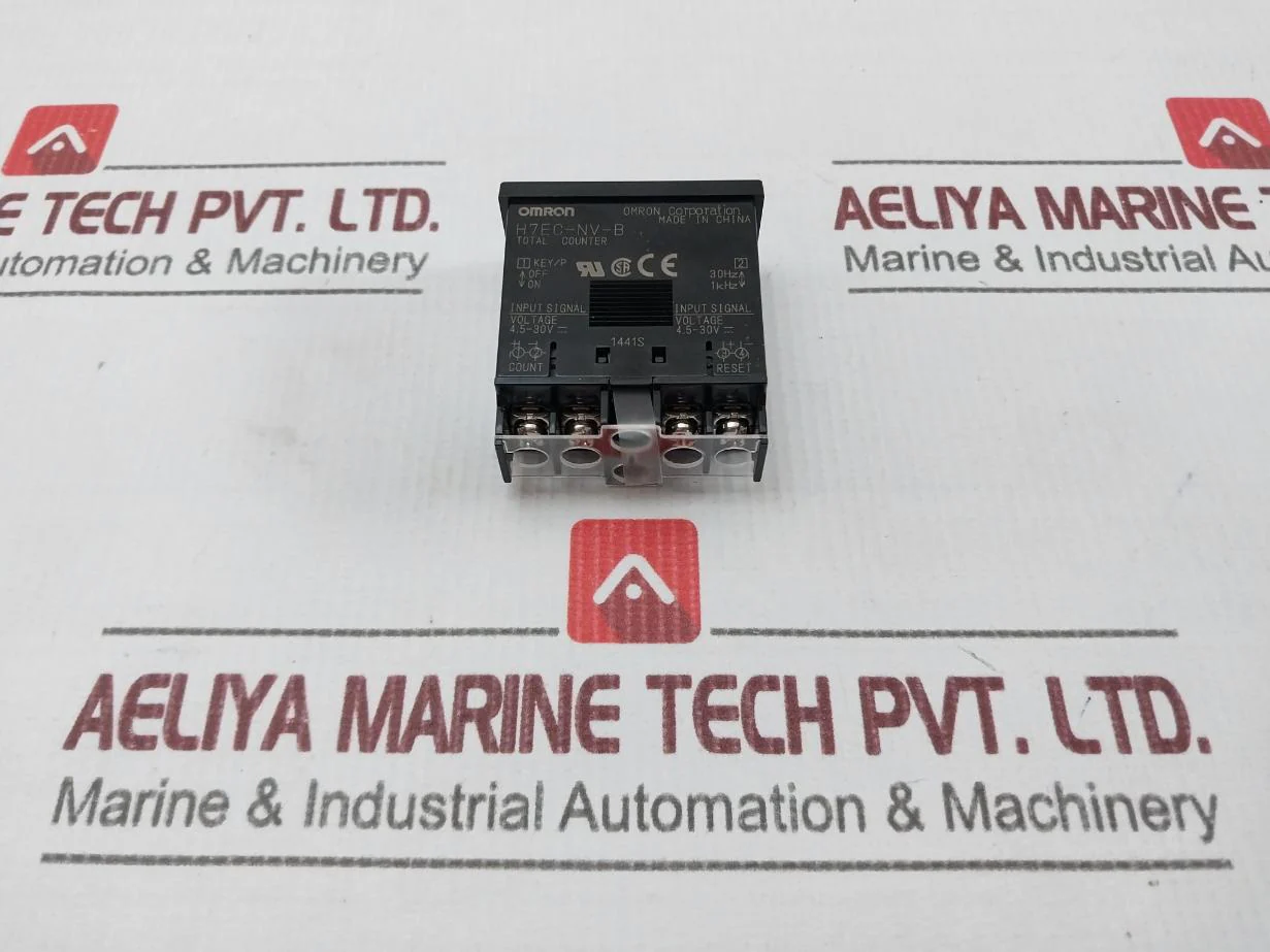 Omron H7Ec-nv-b Totalizing Counter 4.5-30V 30Hz 348-1862 - Image 4