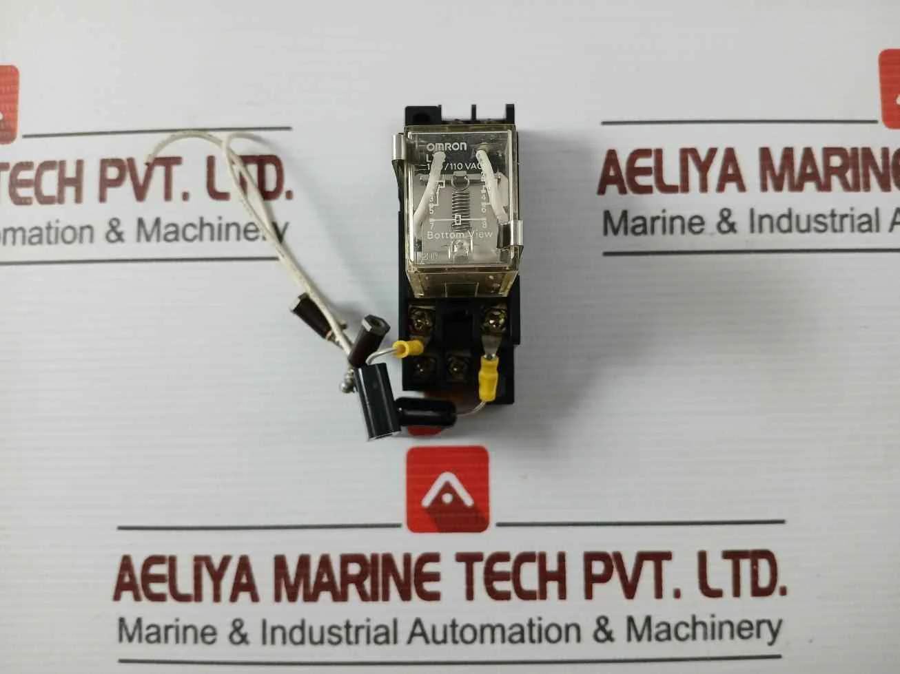 Omron Ly2 Relay With A Socket Base 100/110 Vac - Image 4